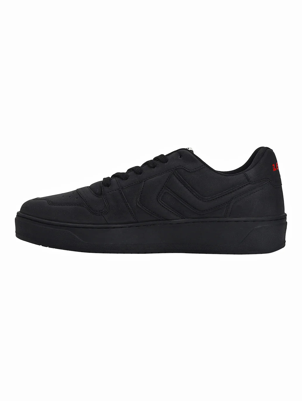 Men's Black Solid Sneakers