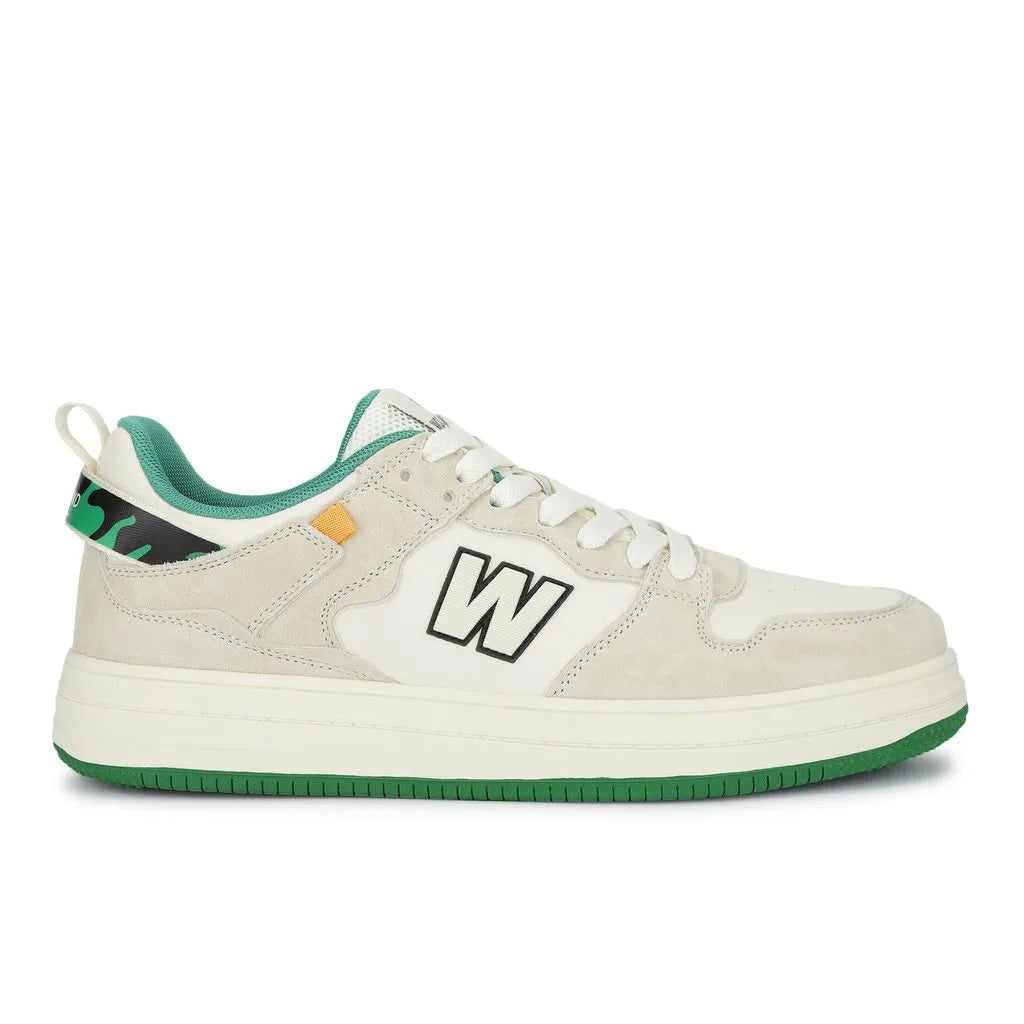 Stylish White/Grey Casual Sneakers for Men
