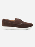Men's Brown Suede Finish Casual Lace Up (IX2151)