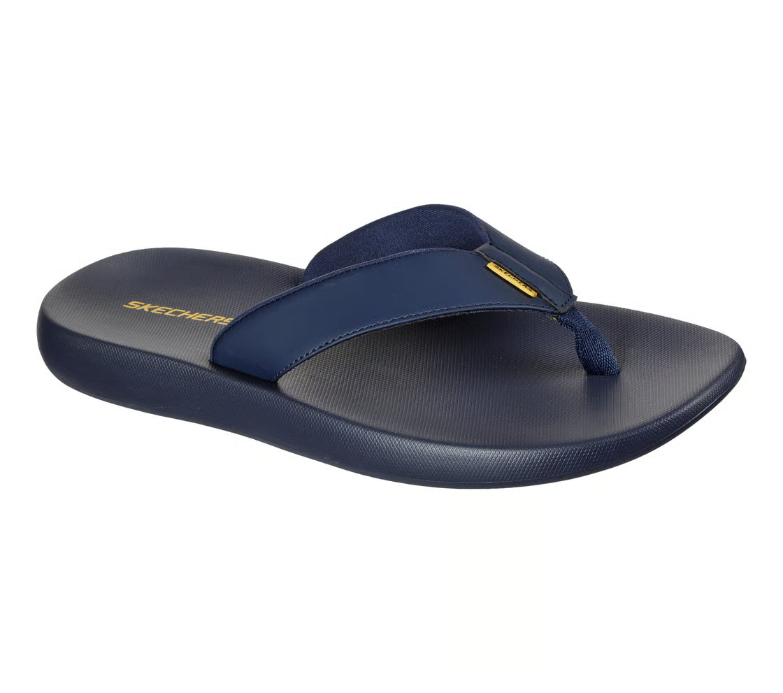Skechers Eaford Lomu Men's Casual Slides - Navy