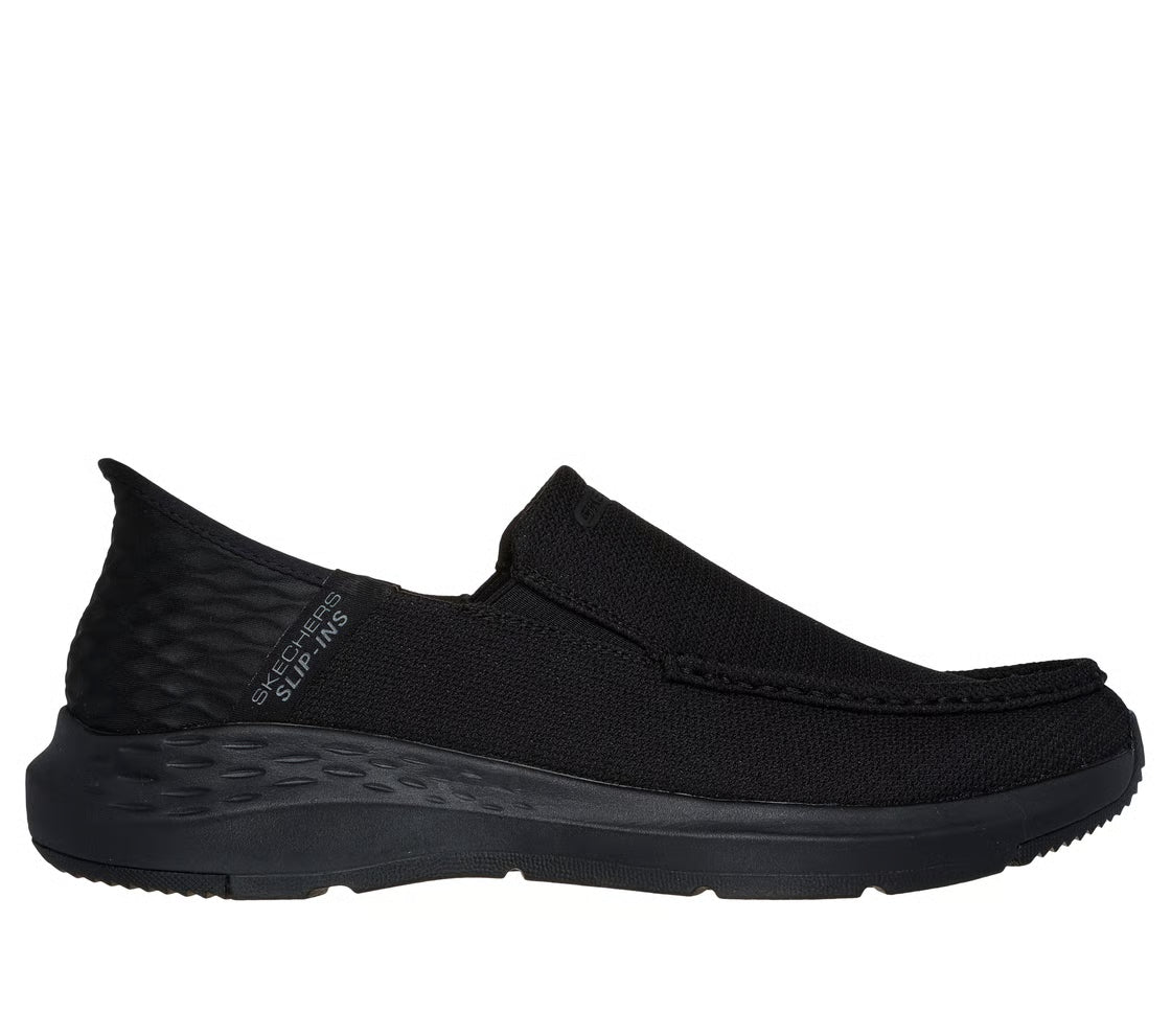 Skechers Hands Free Slip-ins Parson - Ralven Men's Canvas Shoes - Black